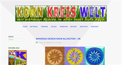 Desktop Screenshot of kornkreiswelt.at
