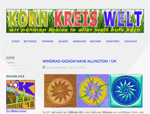 Tablet Screenshot of kornkreiswelt.at